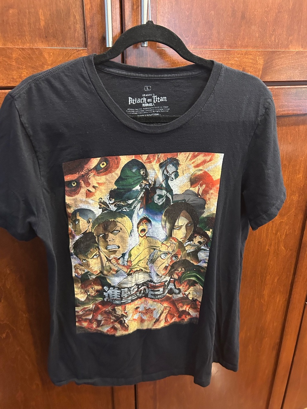 Black Graphic Short Sleeve Tee